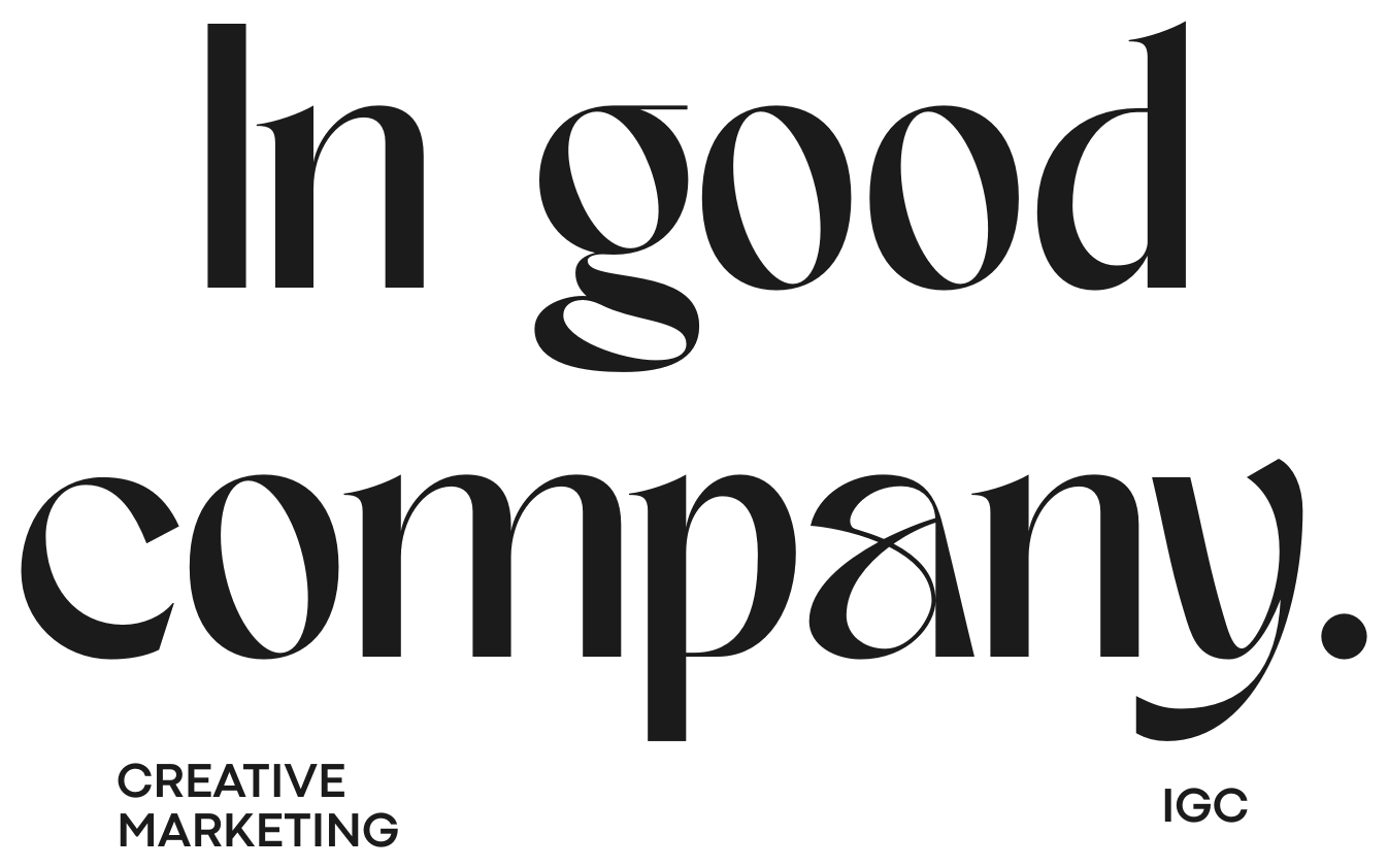 In Good Company — Creative Marketing